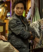 NCIS Sydney S03 Michelle Mackey Grey Bomber Jacket