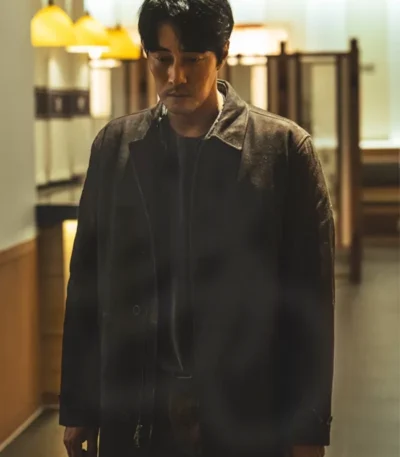 Nam Gi-joon Mercy for None S01 Brown Suede Coat
