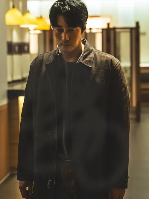 Nam Gi-joon Mercy for None S01 Brown Suede Coat
