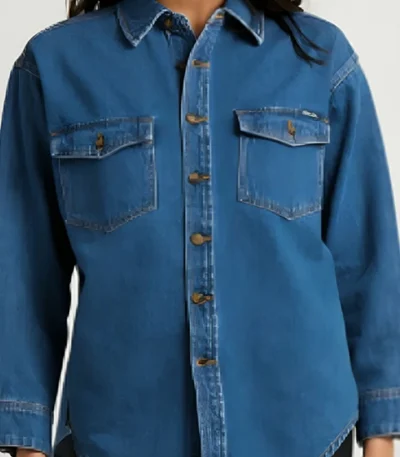 Nathalie Morris Bump S05 Denim Shirt