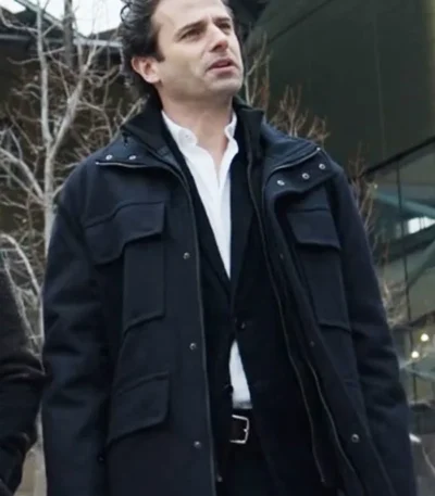 Nathan Gamelli Dr. Death S02 Black Wool Jacket