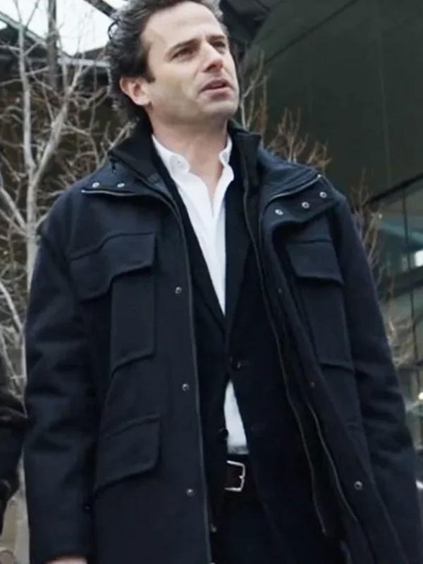 Nathan Gamelli Dr. Death S02 Black Wool Jacket