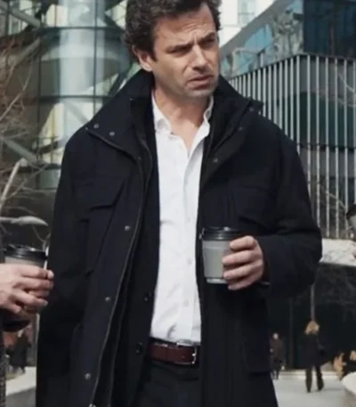 Nathan Gamelli Dr. Death S02 Black Wool Jacket