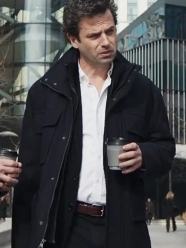Nathan Gamelli Dr. Death S02 Black Wool Jacket