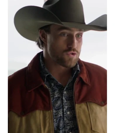 Nathan Pryce Heartland S19 Suede Colorblock Jacket