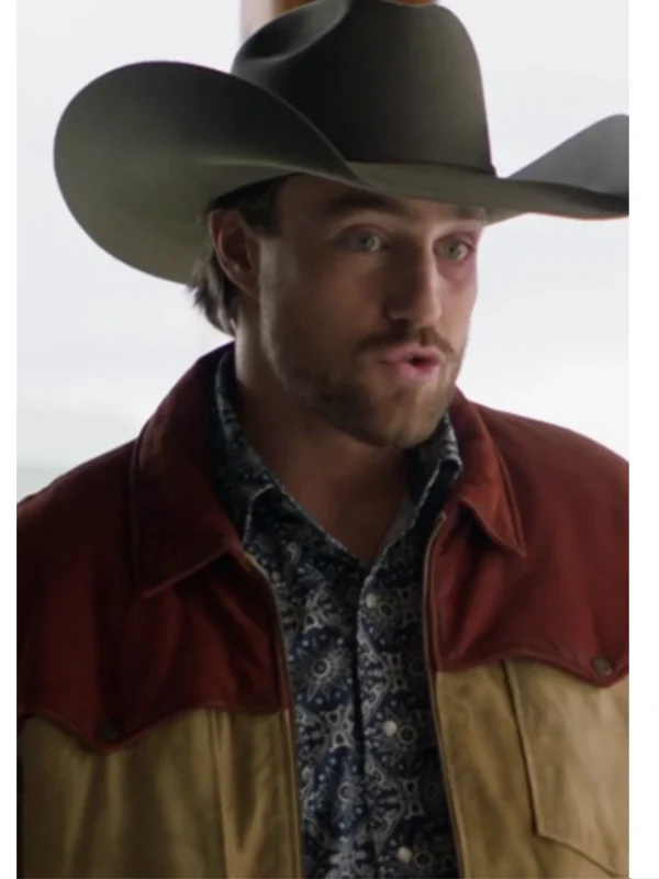 Nathan Pryce Heartland S19 Suede Colorblock Jacket