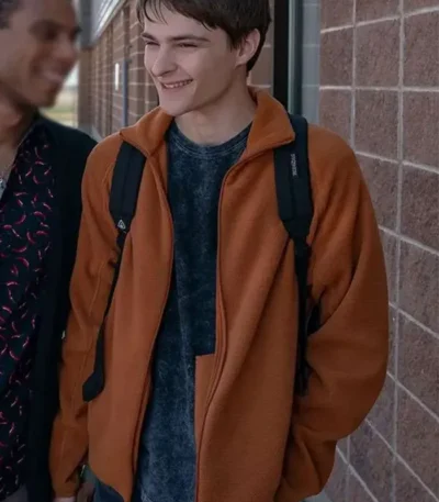 Nathan Walter My Life With The Walter Boys S02 Brown Jacket