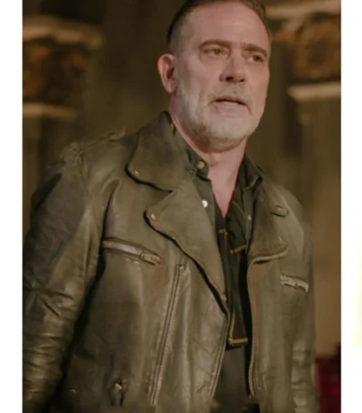 Negan Smith The Walking Dead S02 Leather Moto Jacket