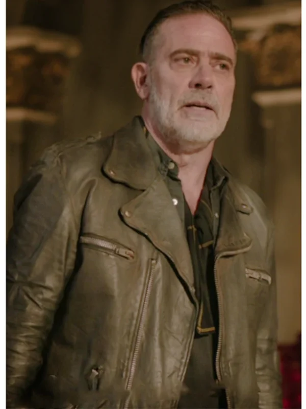Negan Smith The Walking Dead S02 Leather Moto Jacket
