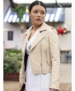 Neighbours Sadie Rodwell Biker Leather Jacket