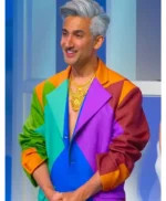 Next in Fashion Tan France Colorblock Blazer