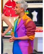 Next in Fashion Tan France Colorblock Blazer