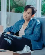 Nice to Not Meet You Lim Hyeon-joon Blue Leather Jacket