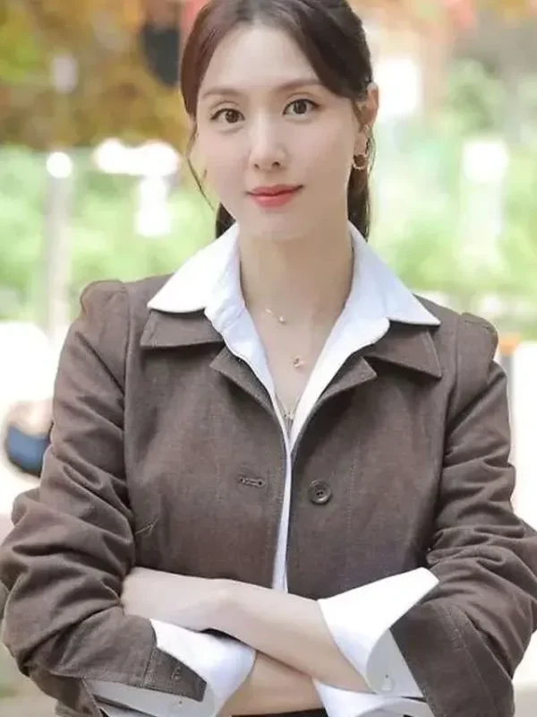 Nice to Not Meet You Yun Hwa-yeong Brown Jacket