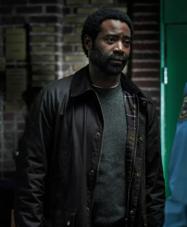 Nicholas Pinnock Long Bright River S01 Black Jacket