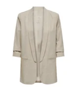 Nicole Pushers S01 Ruched Sleeves Blazer