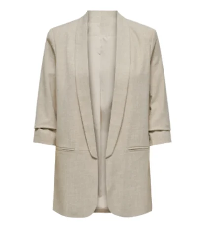 Nicole Pushers S01 Ruched Sleeves Blazer