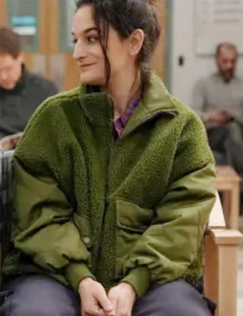 Nikki Boyer Dying For Sex Green Corduroy Jacket