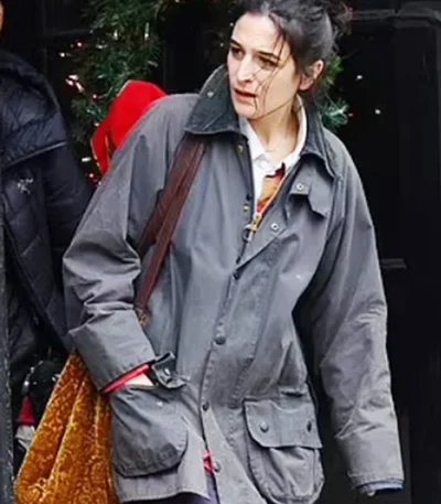 Nikki Boyer Dying For Sex Grey Jacket
