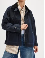 Nikki Boyer Dying for Sex S01 Black Cotton Jacket