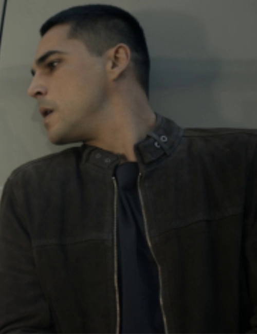 Niko Pepaj SWAT S08 Brown Suede Jacket