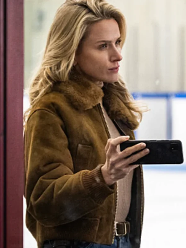 Nina Chase FBI Most Wanted S06 Brown Bomber Jacket