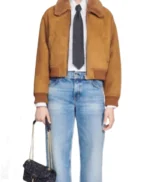 Nina Chase FBI Most Wanted S06 Brown Bomber Jacket