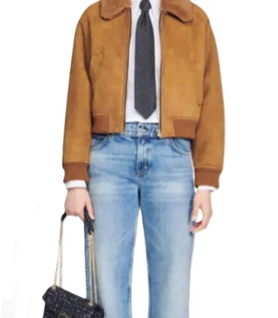 Nina Chase FBI Most Wanted S06 Brown Bomber Jacket