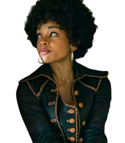 Nina Duster Black Cotton Jacket