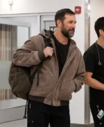 Noah Wyle The Pitt S02 Brown Denim Jacket