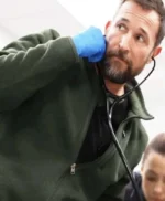 Noah Wyle The Pitt S02 Green Jacket