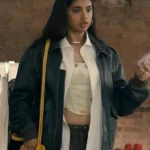 Not Suitable for Work Abby Black Leather Jacket