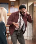 Nyambi Nyambi Night Court S03 Suede Leather Jacket