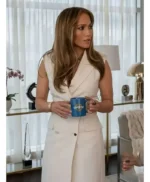 Office Romance Jennifer Lopez White Vest