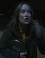 Olivia Wilde The Studio S01 Green Coat