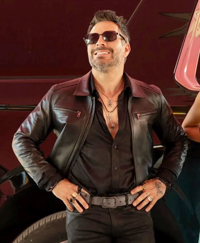 Omar Chaparro Acapulco S04 Leather Jacket Omar Chaparro Acapulco S04 Leather Jacket