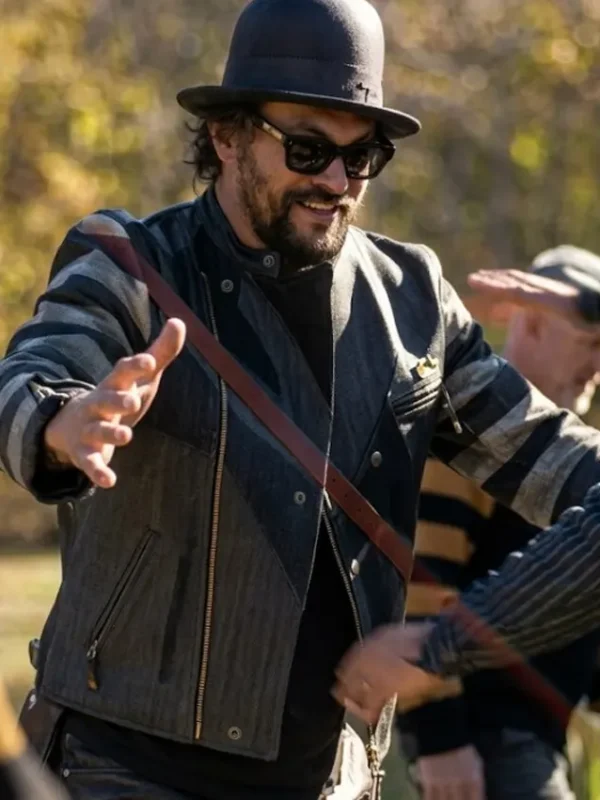 On the Roam Jason Momoa Leather Moto Jacket