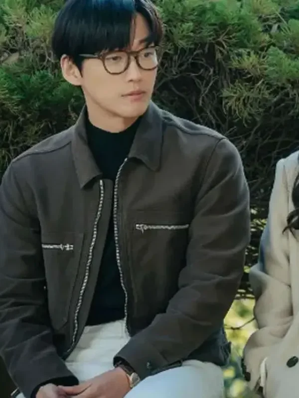 Our Movie Lee Je-ha Brown Cotton Jacket
