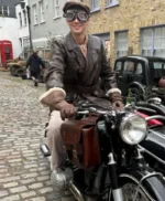 Outrageous Calam Lynch Brown Leather Coat