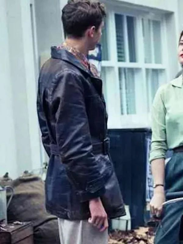 Outrageous Calam Lynch Brown Leather Coat