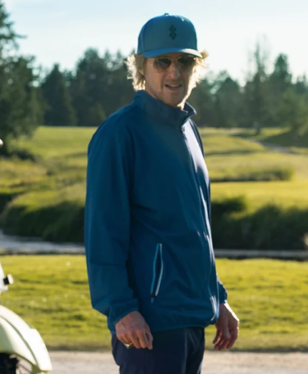 Owen Wilson Stick S01 Blue Track Jacket