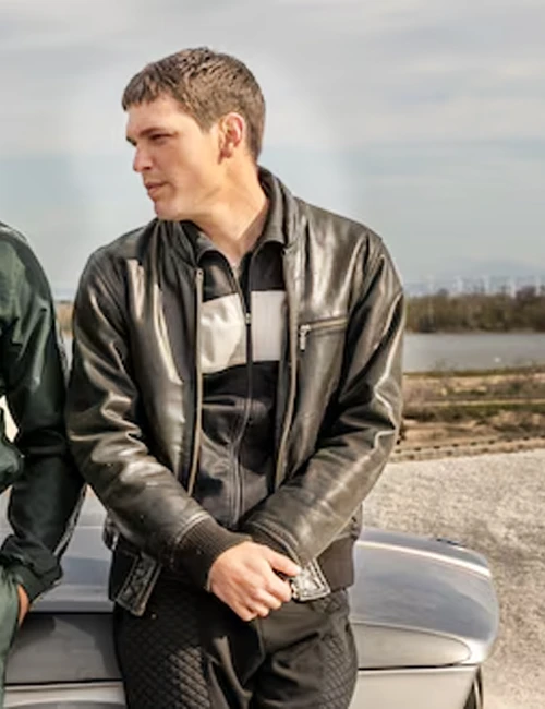 Pablo Cobo Malditos Black Leather Jacket