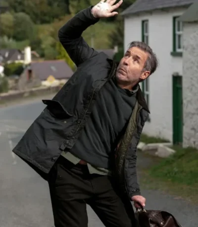 Paddy Considine Small Town, Big Story S01 Black Jacket