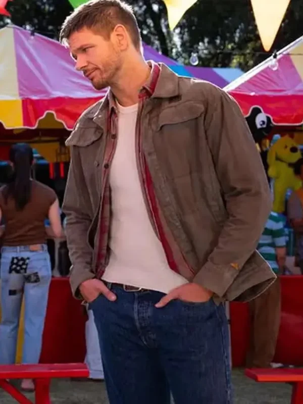 Paradise Jon Beavers Grey Cotton Jacket