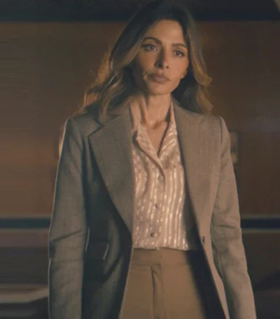Paradise S01 Sarah Shahi Grey Blazer