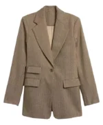 Paradise S01 Sarah Shahi Grey Blazer