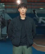 Park Bo-gum Good Boy S01 Black Bomber Jacket