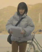 Park Bo-young Our Unwritten Seoul S01 Grey Puffer Jacket