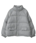 Park Bo-young Our Unwritten Seoul S01 Grey Puffer Jacket
