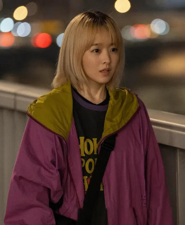 Park Bo-young Our Unwritten Seoul S01 Hooded Jacket